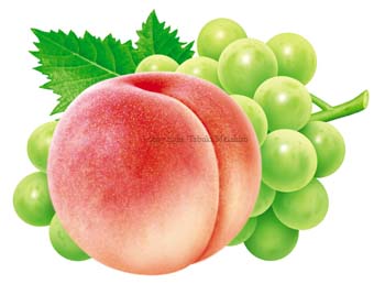 peach&grape